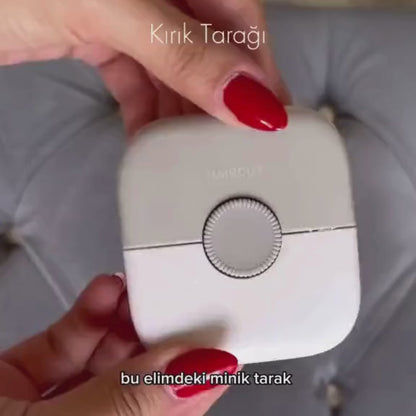 SaçLiva Pro 2’si 1 Arada Saç Kırık Alma Tarağı